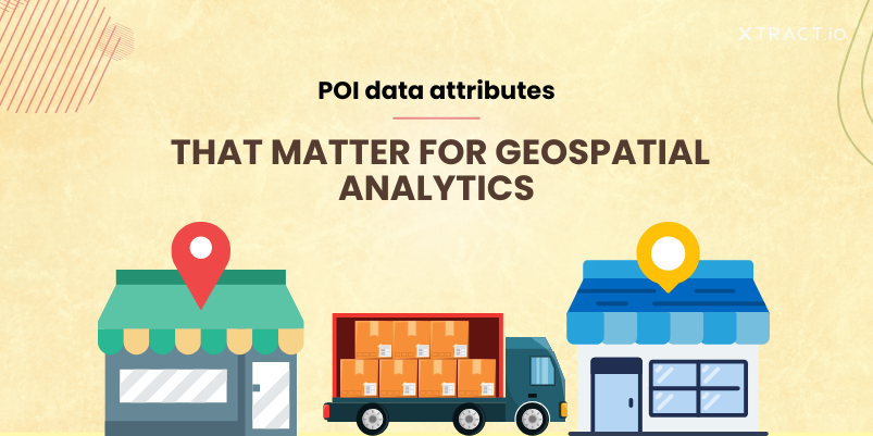 POI attributes for POI data